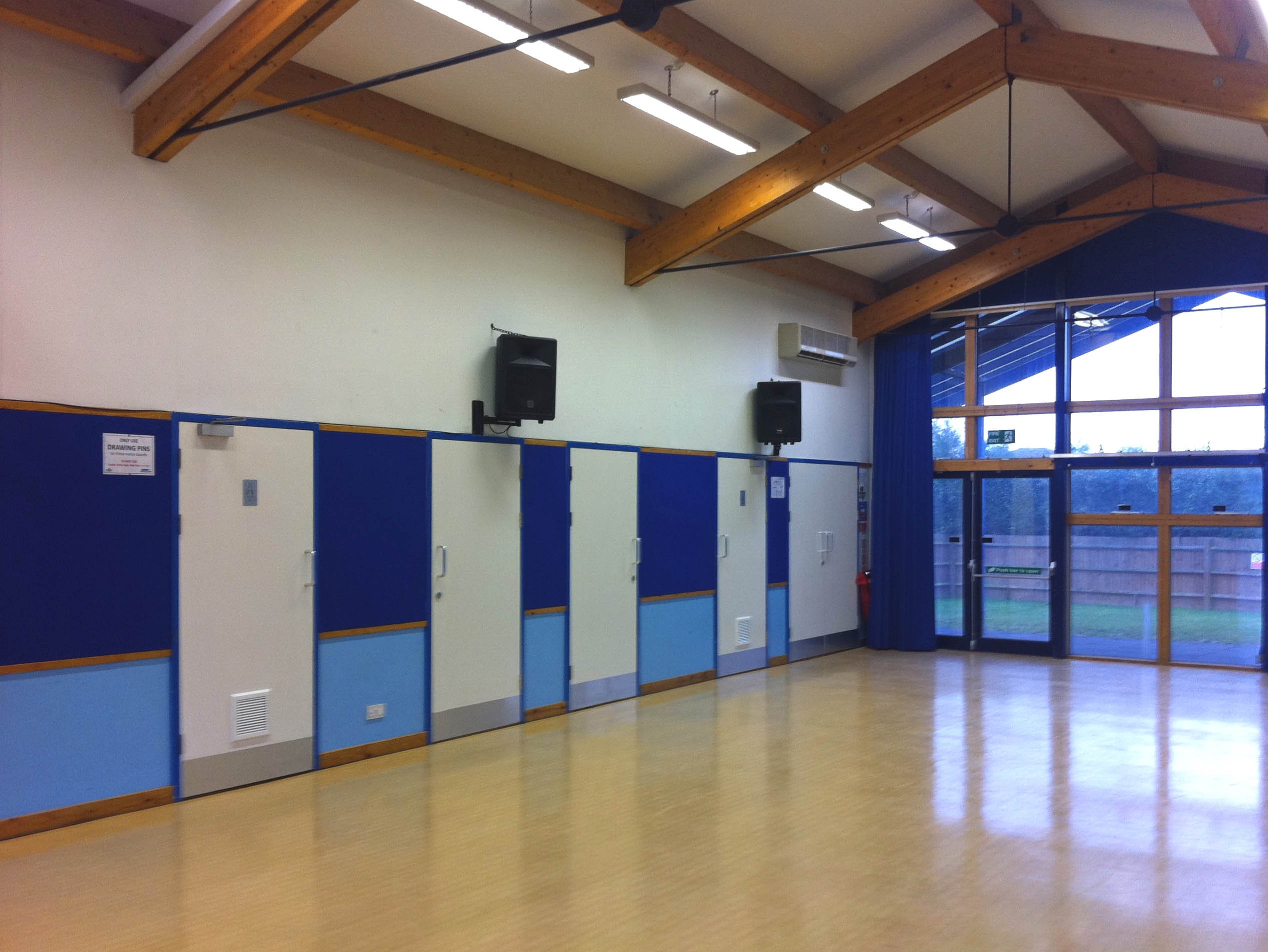 Main Hall at Wavendon Gate Pavilion